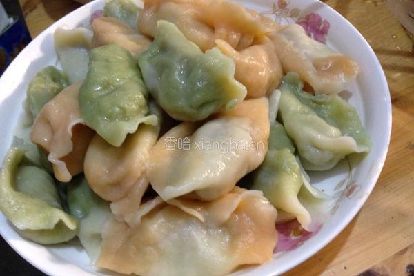 双色饺子的做法图解10