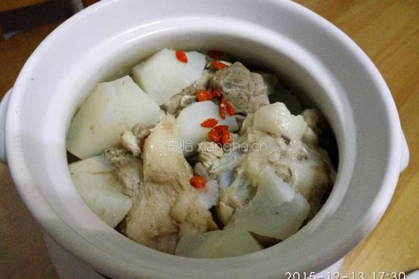 白萝卜棒骨煲的做法图解5