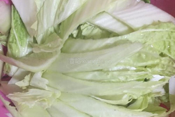 白菜羊肉汤的做法图解3