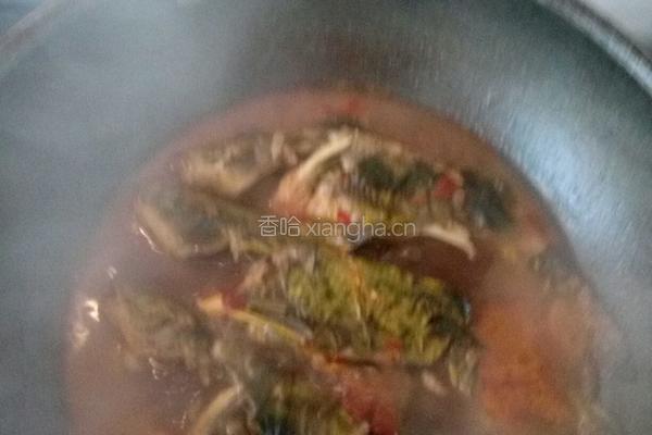 黄骨鱼红烧的做法图解5