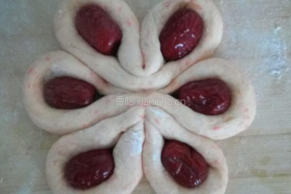 枣花 胡萝卜馒头的做法图解9