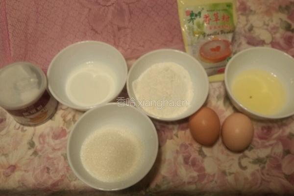 六寸戚风蛋糕的做法图解1