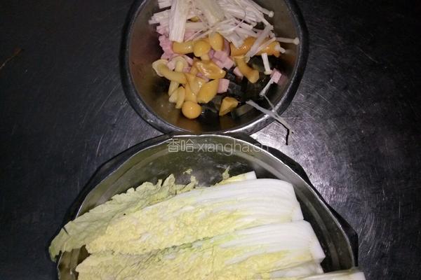 上汤娃娃菜家庭版的做法图解1
