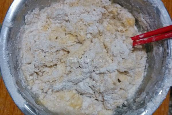 蝴蝶花馒头的做法图解4