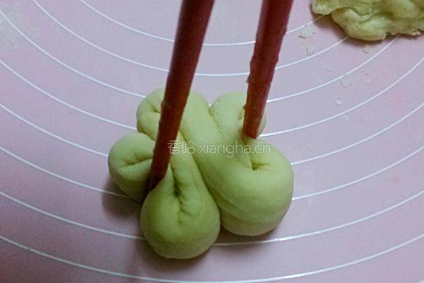 蝴蝶花馒头的做法图解13
