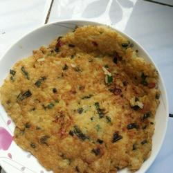 米饭鸡蛋饼的做法[图]