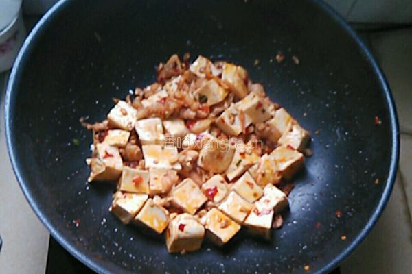 香辣豆腐的做法图解9