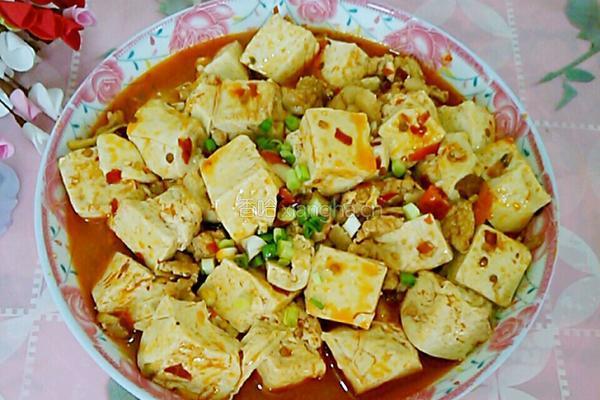 香辣豆腐的做法图解11