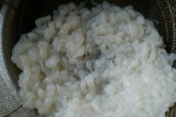 豆尖煮凉虾的做法图解1