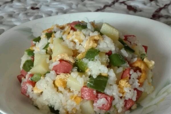 什锦蛋炒饭的做法图解11