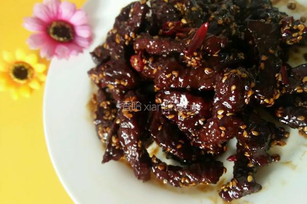 简易麻辣牛肉干的做法图解10