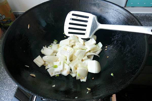 香菇炒白菜的做法图解6