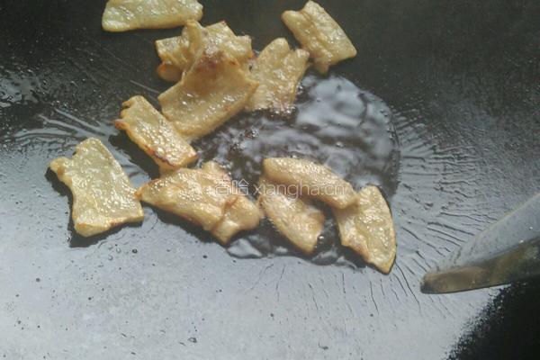 肉片炒香菇的做法图解5