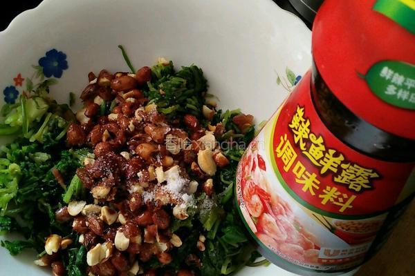 凉拌香菜花生米的做法图解7