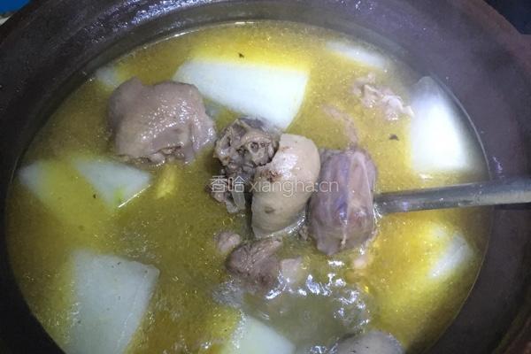 冬瓜老鸭煲的做法图解11