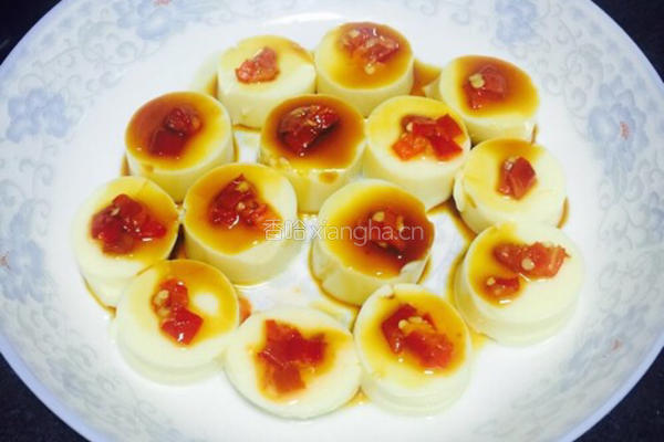 清蒸剁椒豆腐的做法图解6
