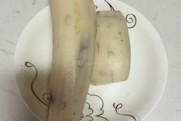 香酥藕夹的做法图解1