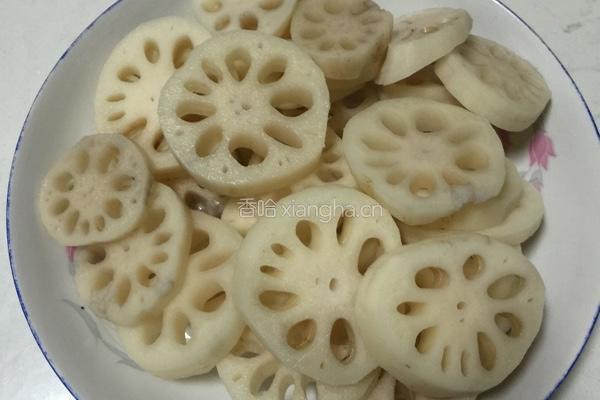 香酥藕夹的做法图解3