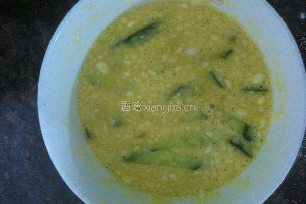 黄瓜鸡蛋饼的做法图解3