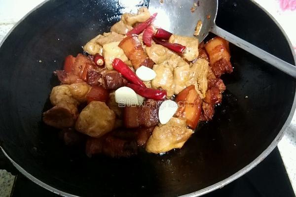 灰豆腐红烧肉的做法图解15