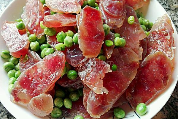 腊肠豌豆饭的做法图解6