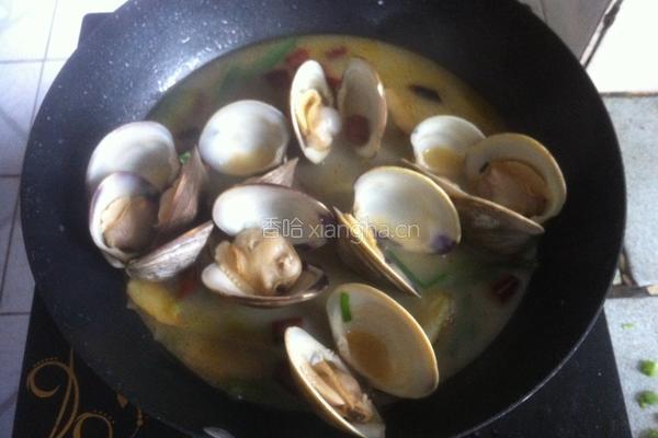 香辣煮白蛤的做法图解6