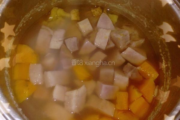 红薯芋头糖水的做法图解5