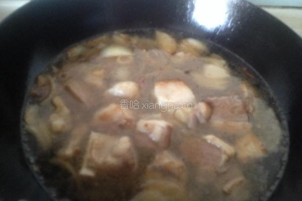 洋葱胡萝卜羊肉煲的做法图解8