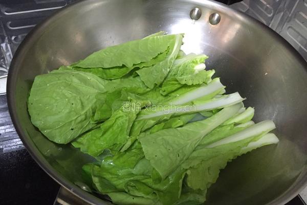 清炒小白菜的做法图解5