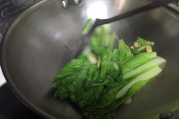 清炒小白菜的做法图解7
