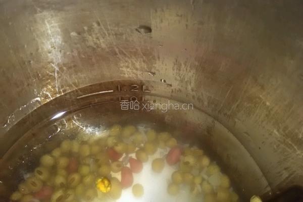 花生米香豆浆的做法图解6