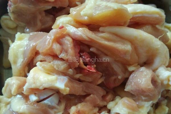 鸡腿拌饭的做法图解4