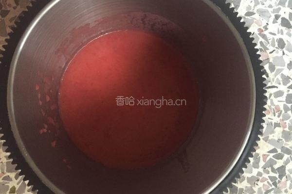 草莓慕斯蛋糕的做法图解4