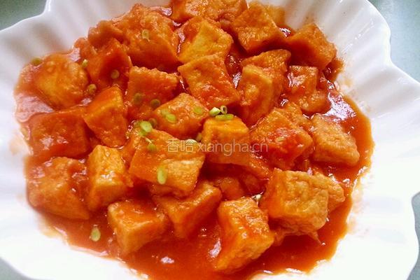 番茄豆腐的做法图解10