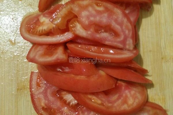 木须鸡蛋炒柿子的做法图解2