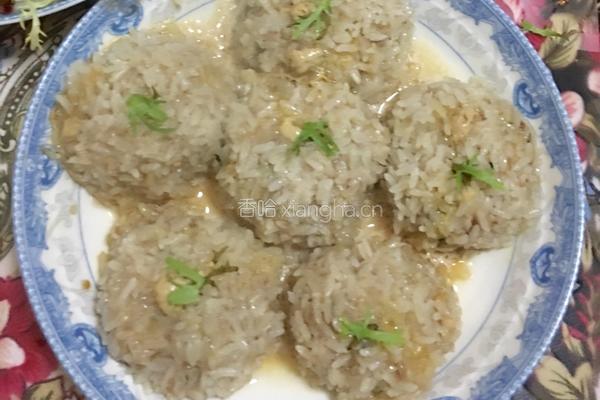 珍珠大肉丸的做法图解8