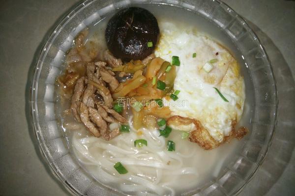 榨菜肉丝鸡蛋面的做法图解9