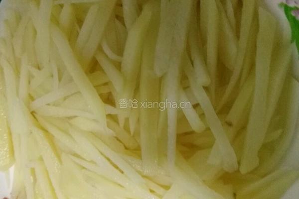 凉拌土豆丝的做法图解3