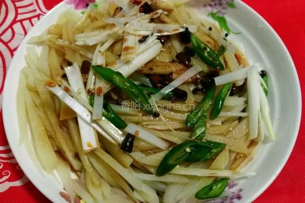 凉拌土豆丝的做法图解10