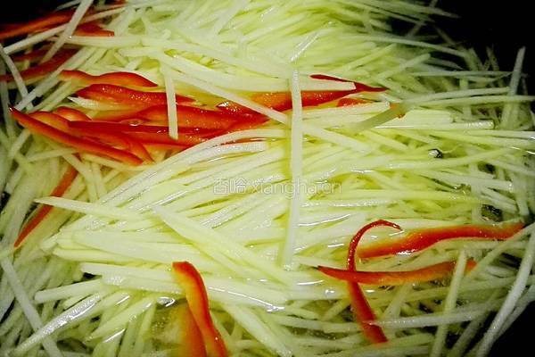 凉拌土豆丝的做法图解5