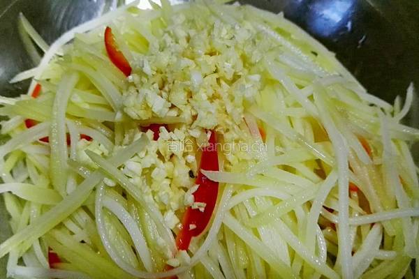 凉拌土豆丝的做法图解7