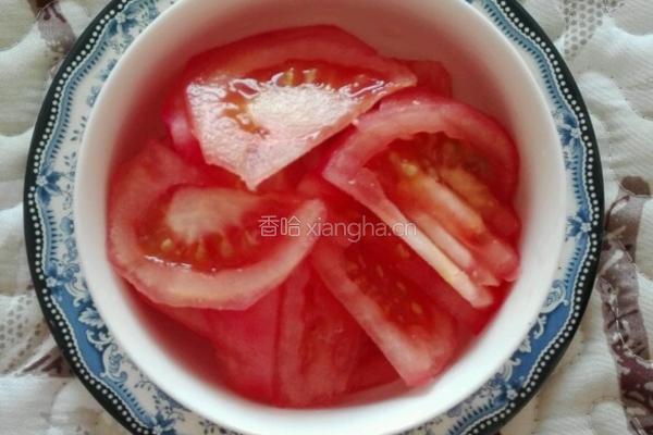 西红柿炒花菜的做法图解3