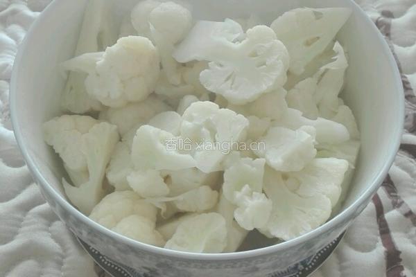 西红柿炒花菜的做法图解5