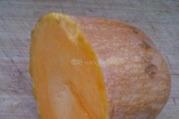 南瓜米糊的做法图解3