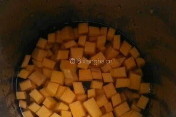 南瓜米糊的做法图解6