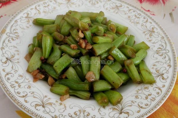 清炒四季豆的做法图解4