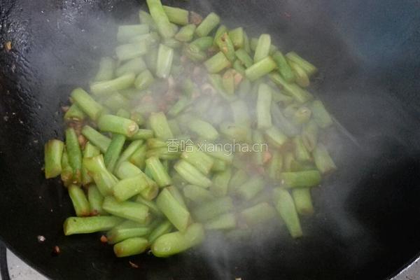 清炒四季豆的做法图解3