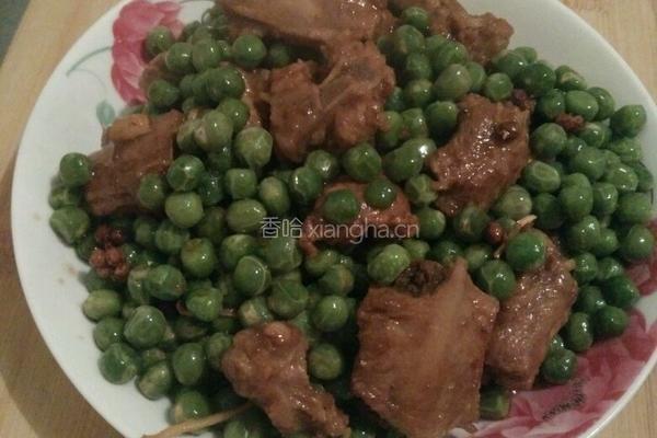 豌豆烧排骨