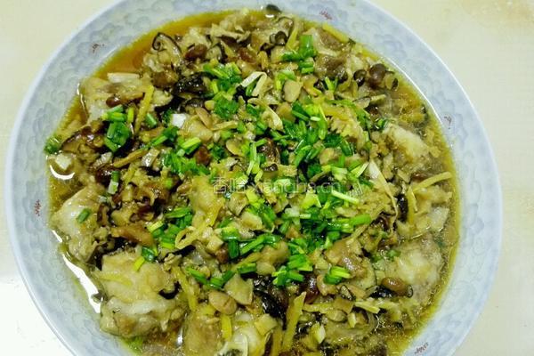豆鼓香菇蒸排骨的做法图解8