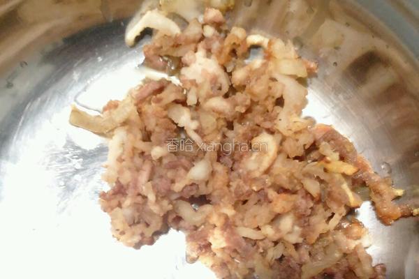 肉沫干煸四季豆的做法图解5